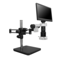 Scienscope Macro Digital Inspection System With Quadrant LED On Dual Arm Stand MAC3-PK5D-E1Q